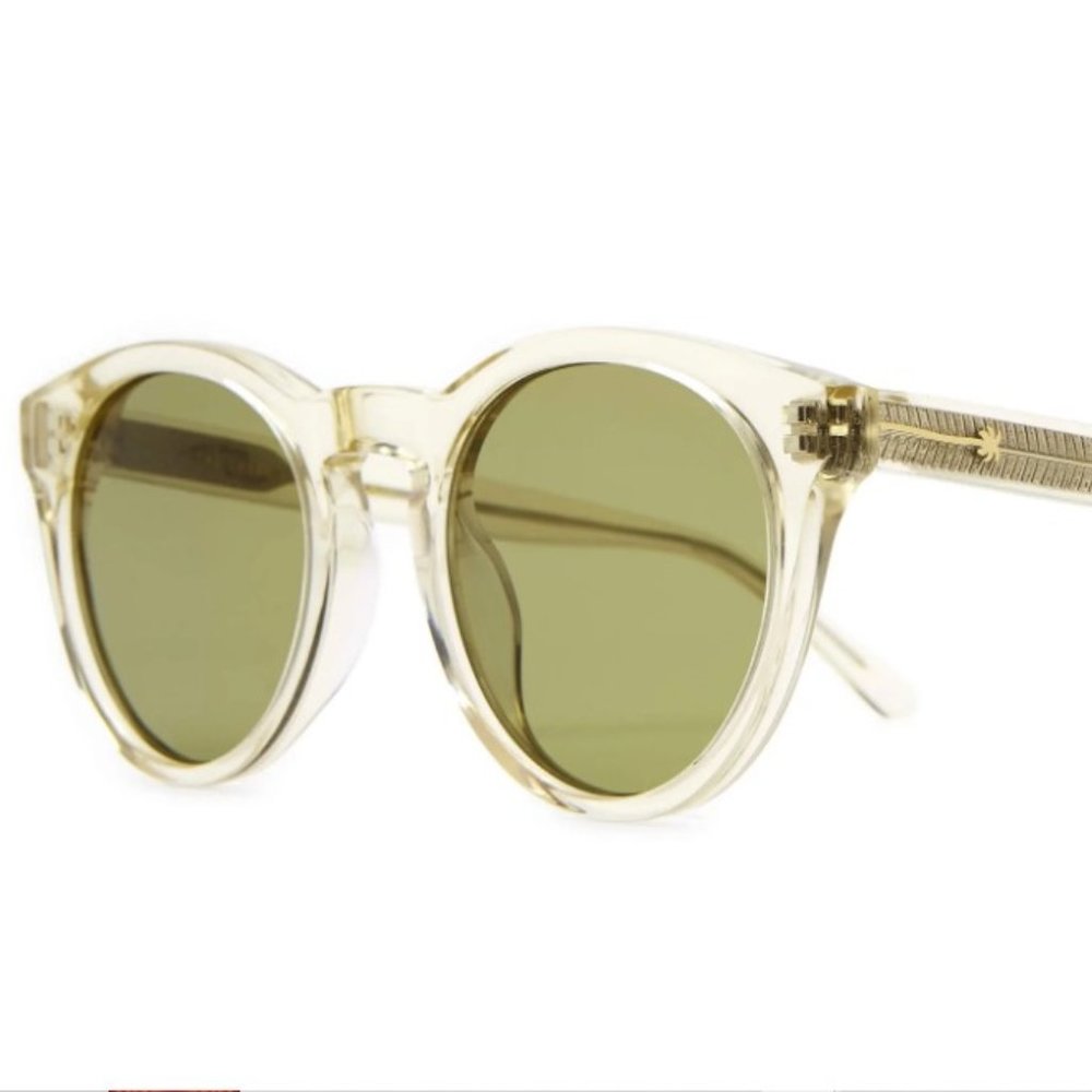 Crap Eyewear - The Shake Appeal - Crystal Champagne/Olive Sunglasses